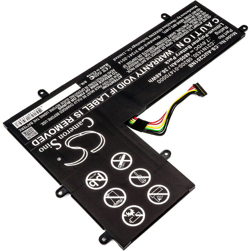 Battery For Asus, Chromebook C201, Chromebook C201p 7.6v, 4800mah - 36.48wh Notebook, Laptop Cameron Sino Technology Limited