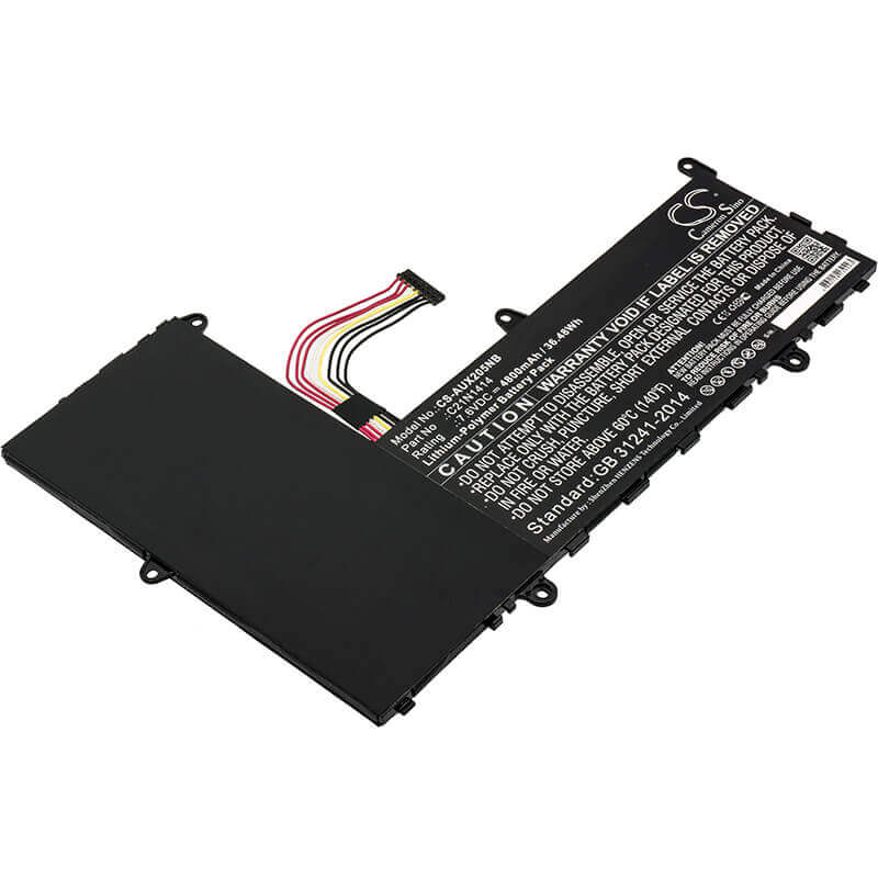 Battery For Asus, Ckse321d1, Eeebook X205, Eeebook X205ta 7.6v, 4800mah - 36.48wh Notebook, Laptop Cameron Sino Technology Limited