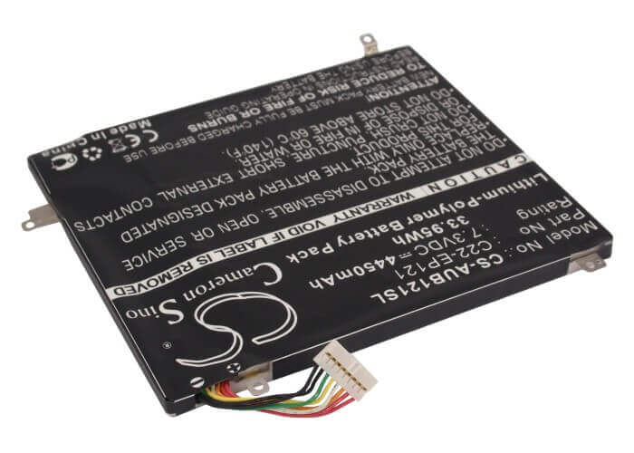 7.3V, Li-Polymer, 4450mAh, Tablet battery fits Asus, C22-ep121, Eee Pad B121, Eee Pad Slate, 33.95Wh Tablet Cameron Sino Technology Limited