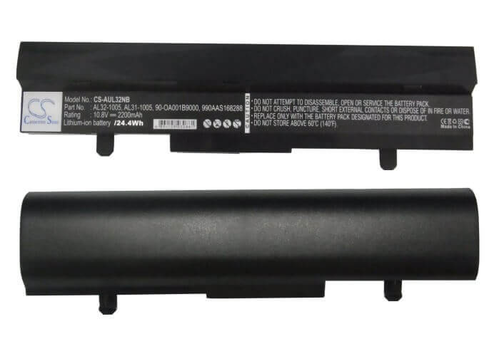 Battery For Asus Eee Pc 1005ha, Eee Pc 1005ha-blk140x, Eee Pc 1005ha-eu1x-bk 10.8v, 2200mah - 23.76wh Notebook, Laptop Cameron Sino Technology Limited
