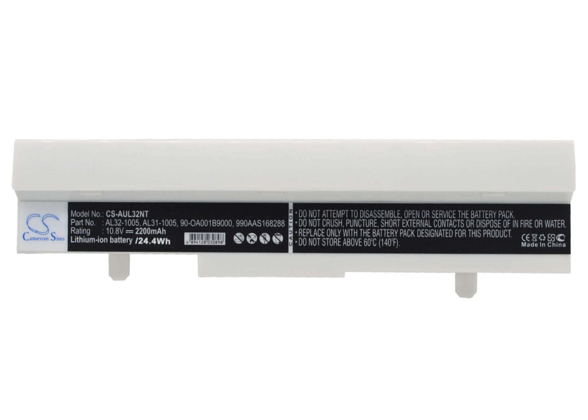 Battery For Asus Eee Pc 1005ha, Eee Pc 1005ha-blk140x, Eee Pc 1005ha-eu1x-bk 10.8v, 2200mah - 23.76wh Notebook, Laptop Cameron Sino Technology Limited