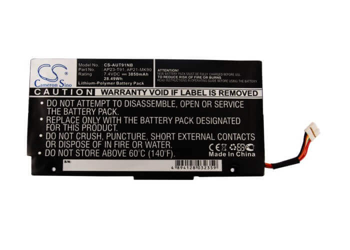 Battery For Asus Eee Pc T91, Eee Pc T91sa-vu1x-bk, Eee Pc T91 Tablet 7.4v, 3850mah - 28.49wh Batteries for Electronics Cameron Sino Technology Limited (Suspended)