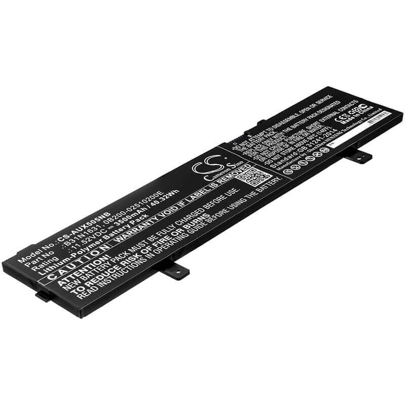 Battery For Asus, F505za, F505za-bq117t, F505za-db31 11.52v, 3500mah - 40.32wh Notebook, Laptop Cameron Sino Technology Limited