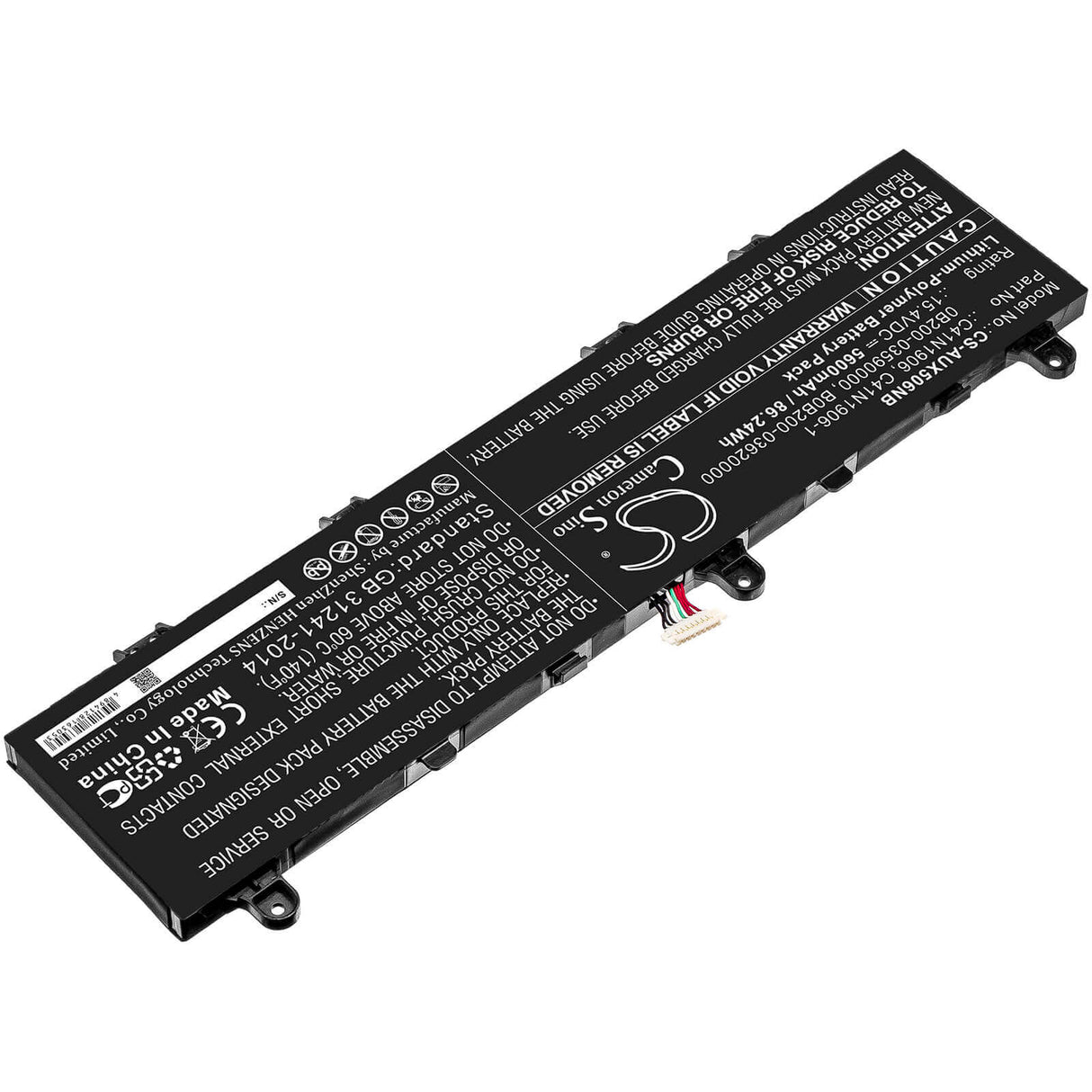 Battery For Asus, Fa506iv, Fa566iv, Fa706iu 15.4v, 5600mah - 86.24wh Notebook, Laptop Cameron Sino Technology Limited