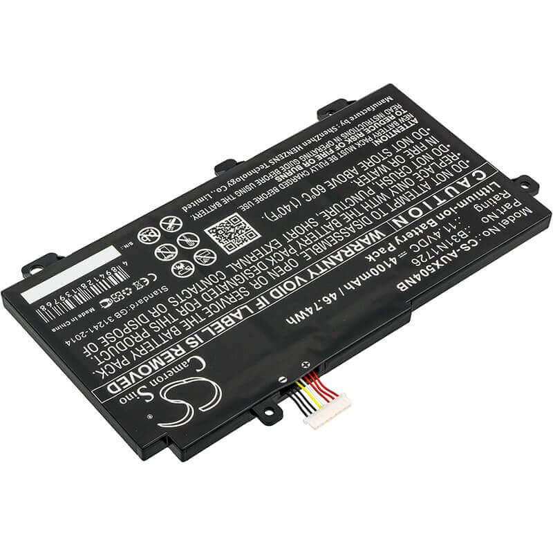 Notebook battery For Asus, Fx504, Fx504g, Fx504gd 11.4v, 4100mah - 46.74wh Notebook, Laptop Cameron Sino Technology Limited