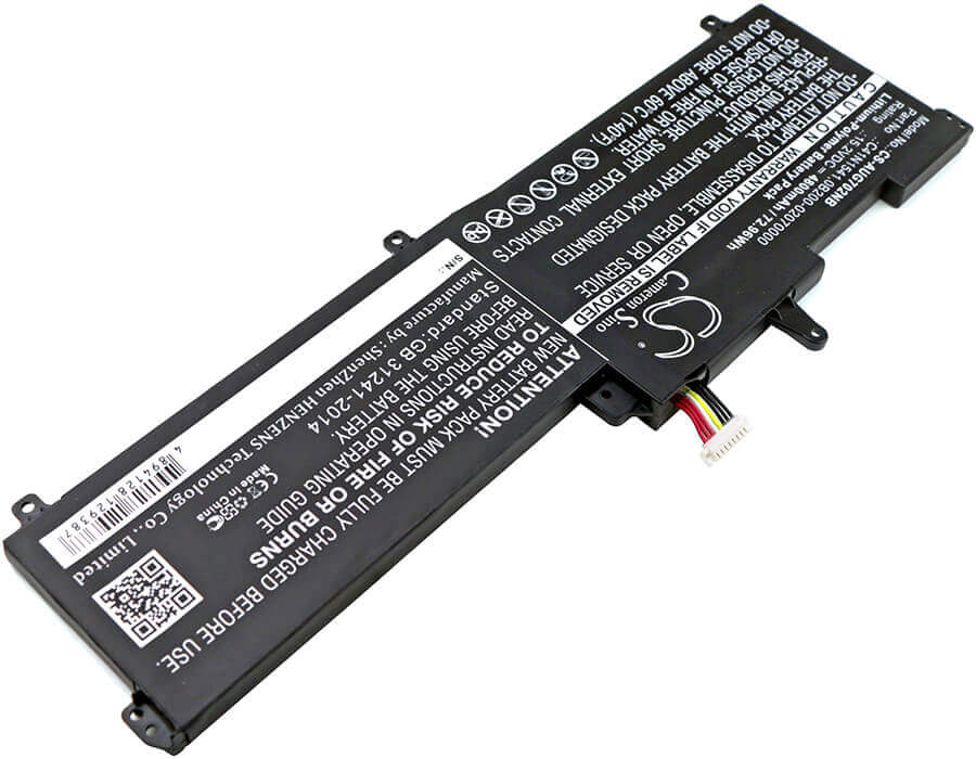 Battery For Asus, G702vm, G702vm-gc045t, G702vm-gc071t 15.2v, 4800mah - 72.96wh Notebook, Laptop Cameron Sino Technology Limited