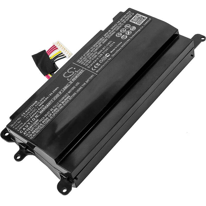 Battery For Asus, G752v, G752vl, G752vl-1a 11.25v, 5800mah - 65.25wh Notebook, Laptop Cameron Sino Technology Limited