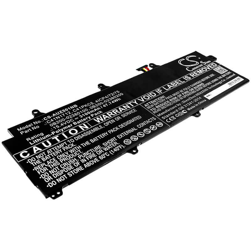 Battery For Asus, Gx501, Gx501g 15.4v, 3100mah - 47.74wh Notebook, Laptop Cameron Sino Technology Limited