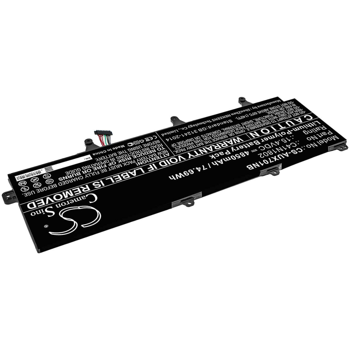 Battery For Asus, Gx701g, Gx701gv-ev016t, Gx701gv-ev052t 15.4v, 4850mah - 74.69wh Notebook, Laptop Cameron Sino Technology Limited