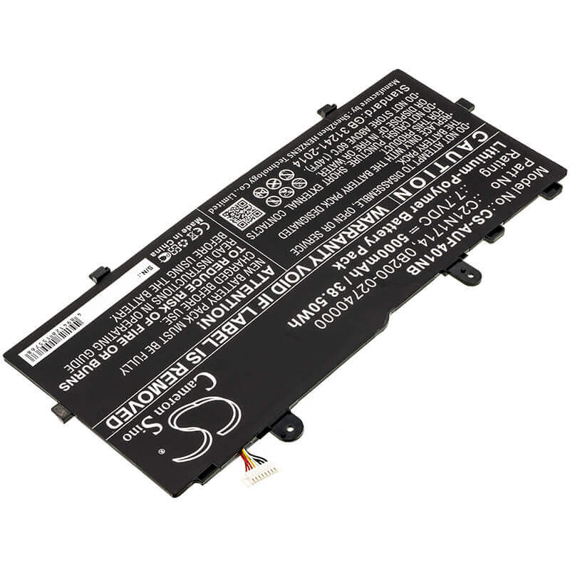Battery For Asus, J401ca, J401ma, J401na 7.7v, 5000mah - 38.50wh Notebook, Laptop Cameron Sino Technology Limited