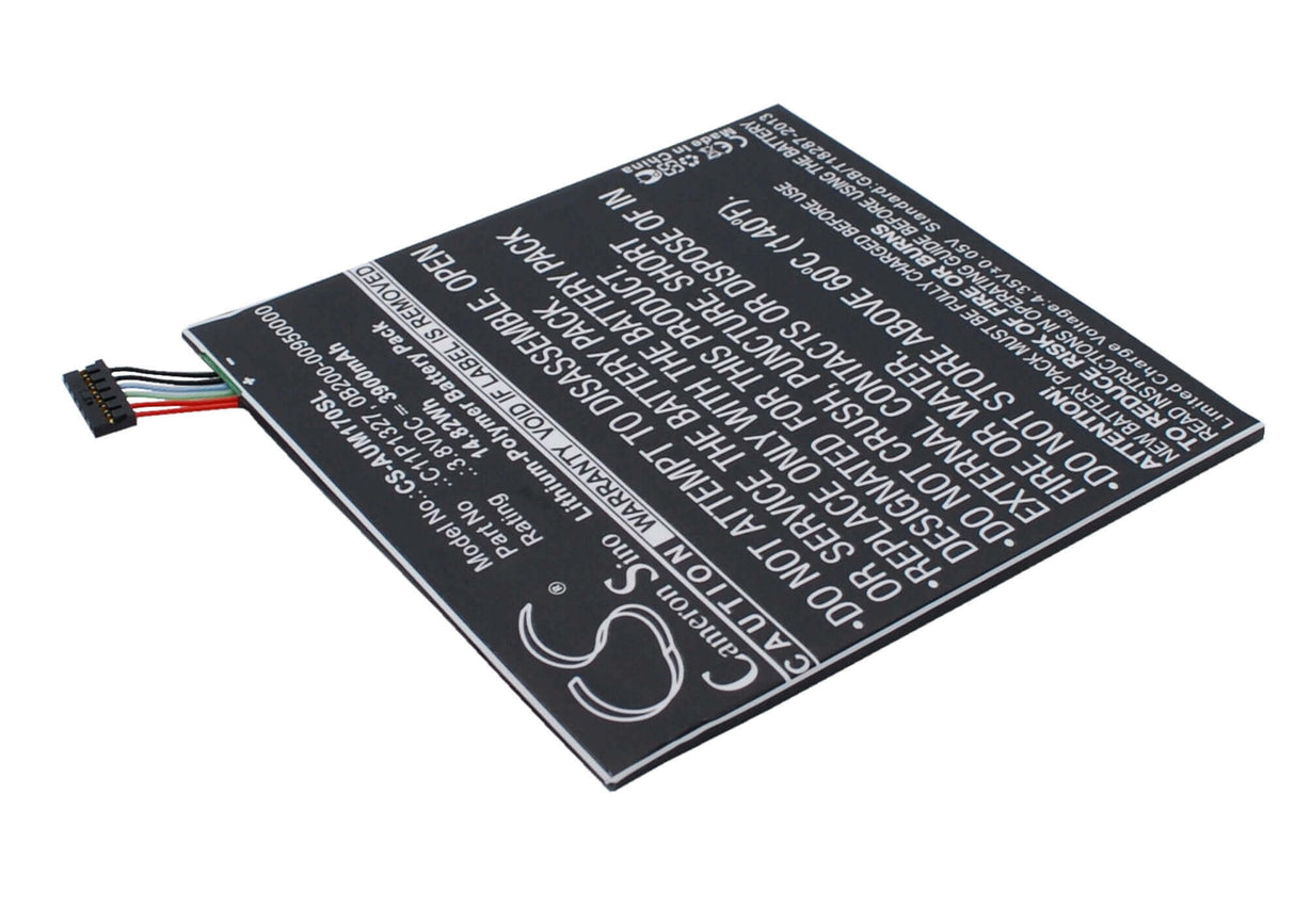 3.8V, Li-Polymer, 3900mAh, Tablet battery fits Asus, 0b200-00950000, Fe170cg, Fonepad 7" Dual Sim Phablet, 14.82Wh Tablet Cameron Sino Technology Limited