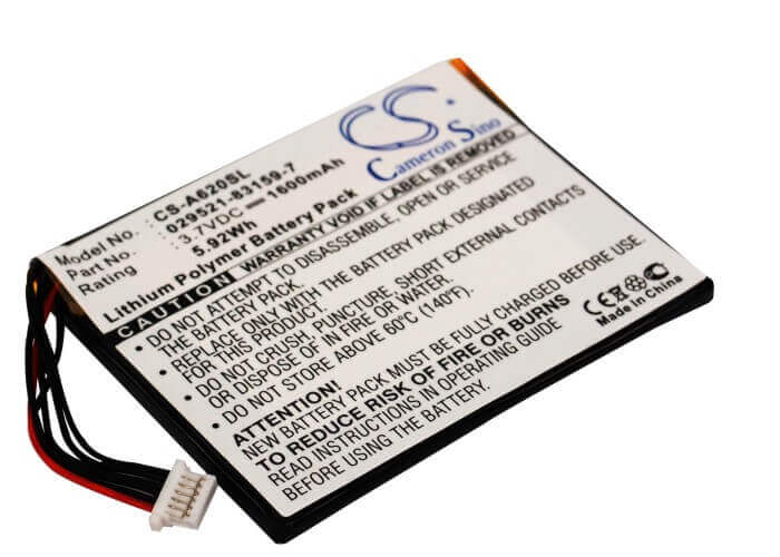 Battery For Asus Mypal A620, Mypal A620bt, Mypal A620g 3.7v, 1600mah - 5.92wh Batteries for Electronics Cameron Sino Technology Limited (Suspended)