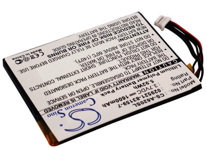 Battery For Asus Mypal A620, Mypal A620bt, Mypal A620g 3.7v, 1600mah - 5.92wh Batteries for Electronics Cameron Sino Technology Limited (Suspended)