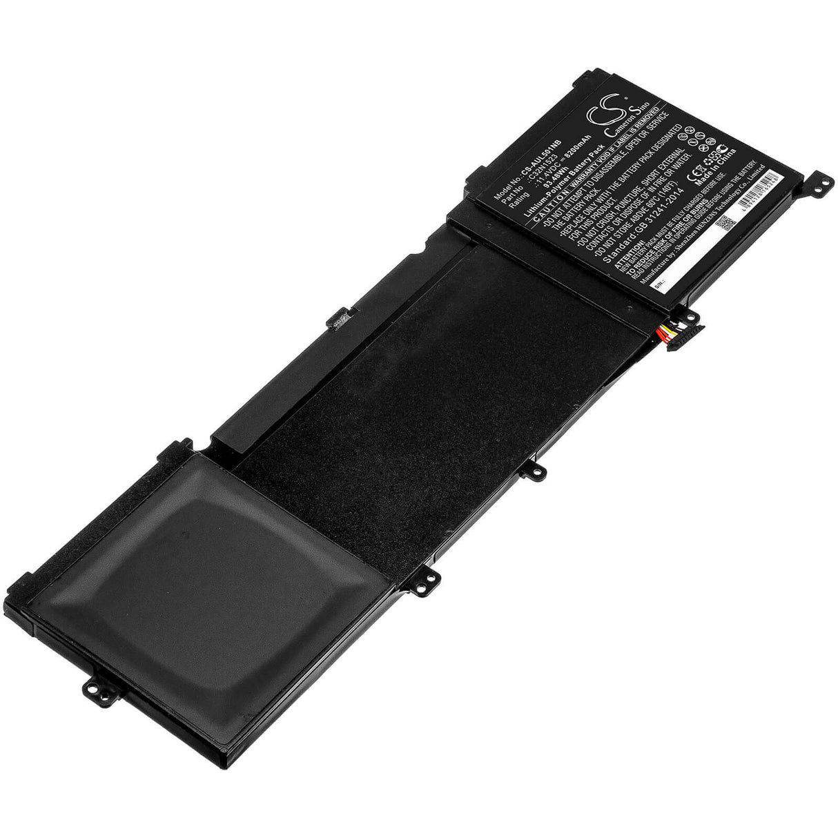 Battery For Asus, N501l, Ux501vw-f1020, Ux501vw-fy010t 11.4v, 8200mah - 93.48wh Notebook, Laptop Cameron Sino Technology Limited