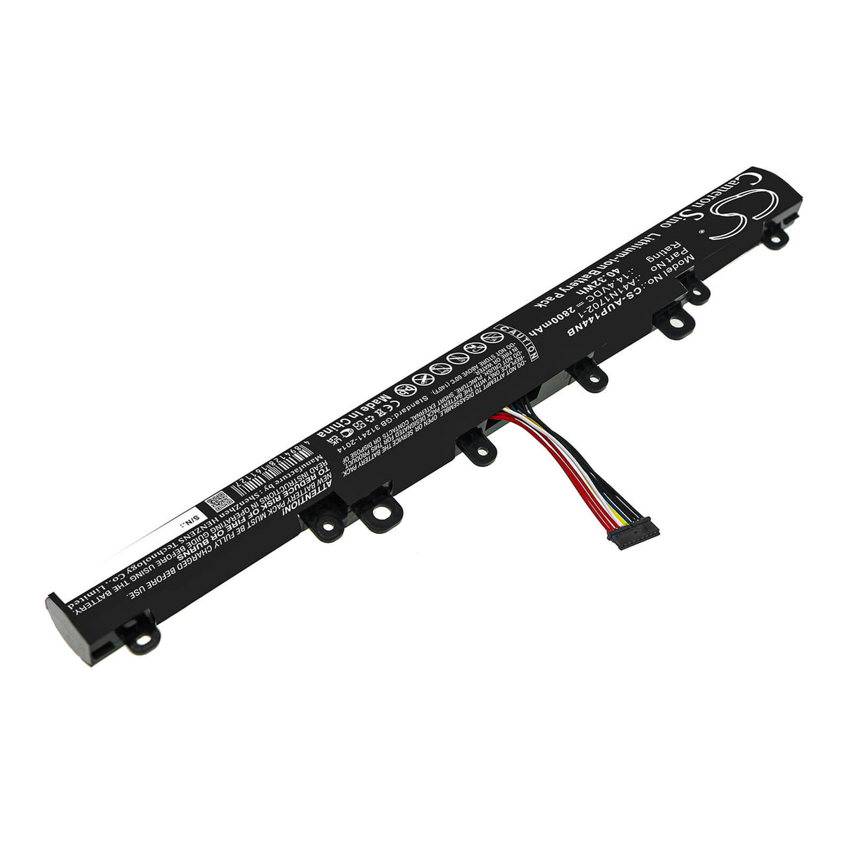 Battery For Asus, P1440fa, P1440fa-3410, P1440fa-3410zh 14.4v, 2800mah - 40.32wh Notebook, Laptop Cameron Sino Technology Limited