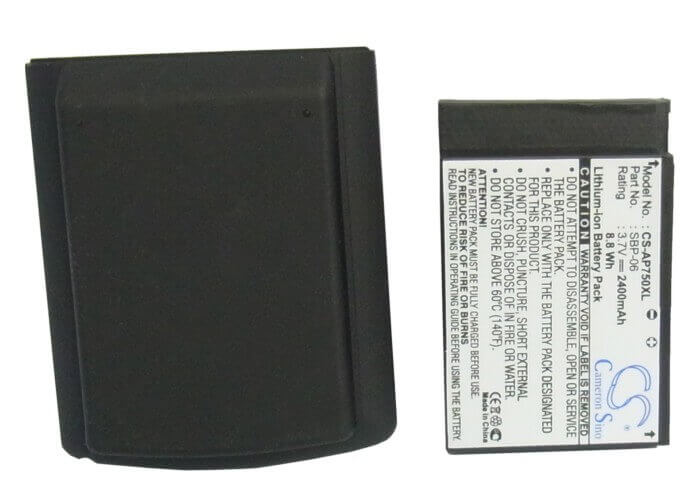 3.7V, Li-ion, 2400mAh, SmartPhone battery fits Asus, Sbp-06, P750, P751, 8.88Wh Mobile, SmartPhone Cameron Sino Technology Limited (Suspended)