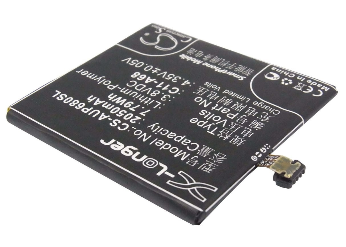 3.8V, Li-Polymer, 2050mAh, SmartPhone battery fits Asus, C11-a68, A68, Padfone 2, 7.79Wh Mobile, SmartPhone Cameron Sino Technology Limited (Smartphone)