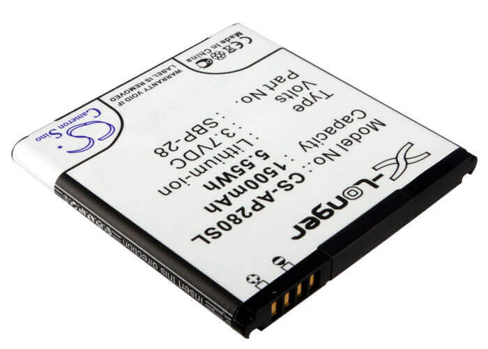 3.7V, Li-ion, 1500mAh, SmartPhone battery fits Asus, 0b110-00150000, A66, Padfone, 5.55Wh Mobile, SmartPhone Cameron Sino Technology Limited (Smartphone)