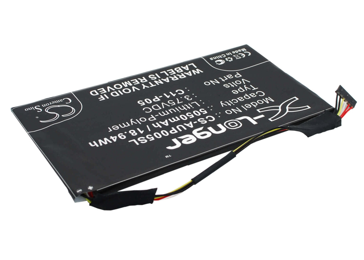 3.75V, Li-Polymer, 5050mAh, Tablet battery fits Asus, C11-p05, Padfone Infinity A80 10.1, Padfone Infinity A80 Tablet, 18.94Wh Tablet Cameron Sino Technology Limited