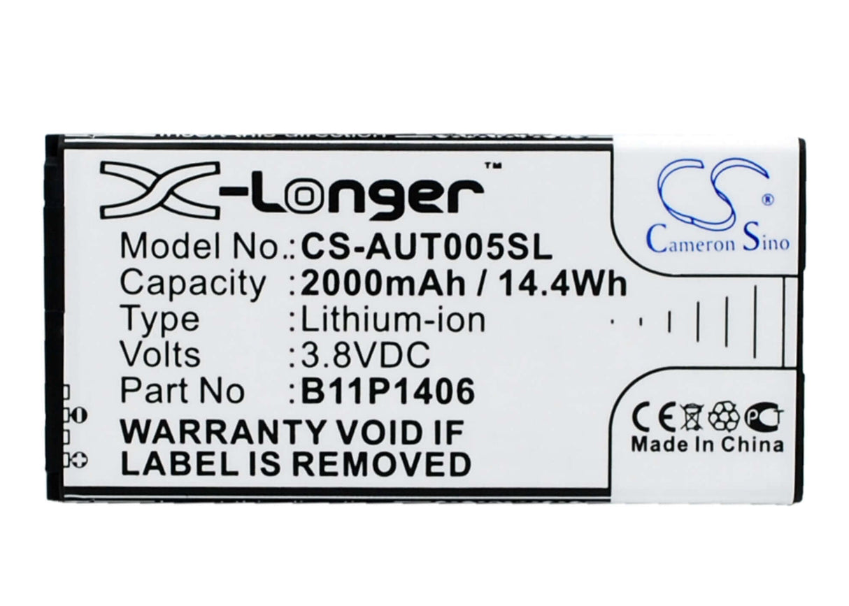 3.8V, Li-ion, 2000mAh, SmartPhone battery fits Asus, 0b200-01110000, Padfone X Mini 4.5, Padfone X Mini 4.5 4g, 7.6Wh Mobile, SmartPhone Cameron Sino Technology Limited (Smartphone)