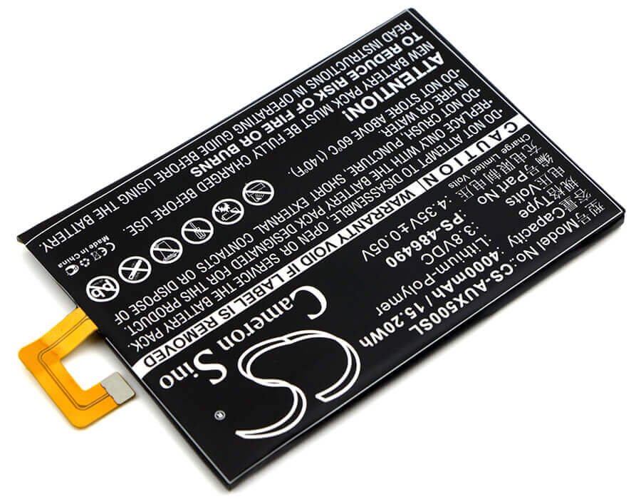 3,8V, Li-Polymer, 4000mAh, batterie de smartphone compatible avec Asus, Ps-486490, Pegasus X005, 15,2Wh Mobile, Smartphone Cameron Sino Technology Limited (Smartphone)