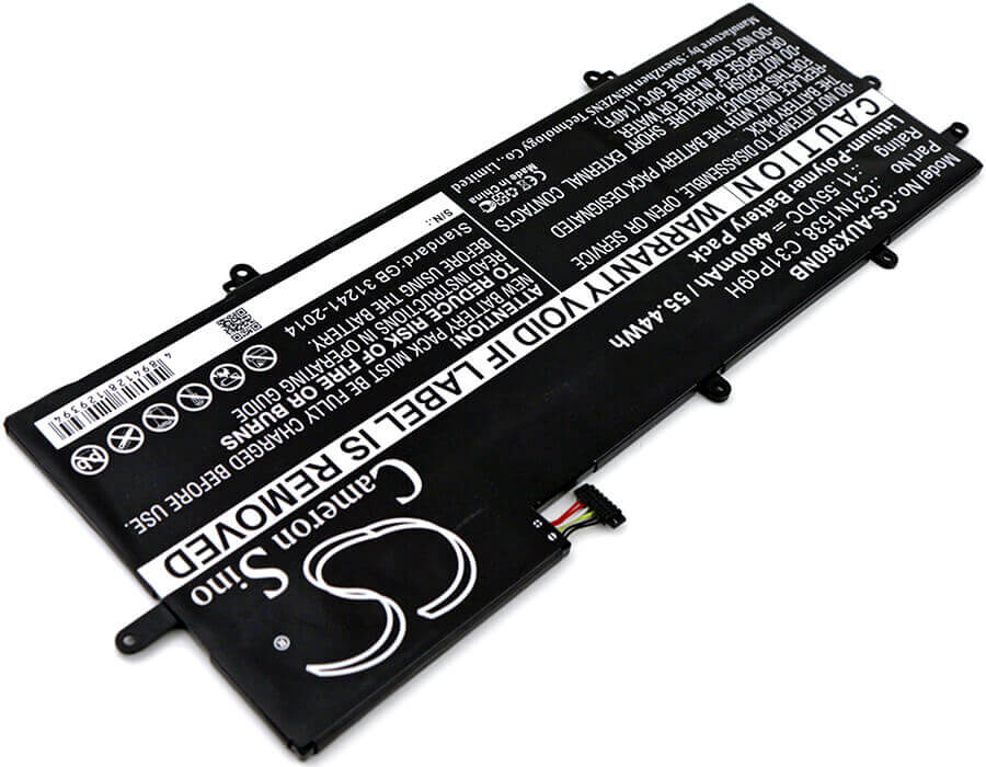 Battery For Asus, Q324ua, Ux360ua, Ux360ua-1a, Ux360ua-1b, Ux3 11.55v, 4800mah - 55.44wh Notebook, Laptop Cameron Sino Technology Limited