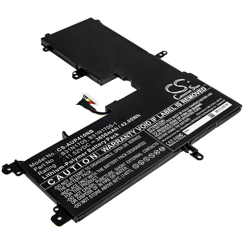 Battery For Asus, Q405ua, Q405ua-bi5t5, Q405ua-bi5t7 11.52v, 3650mah - 42.05wh Notebook, Laptop Cameron Sino Technology Limited