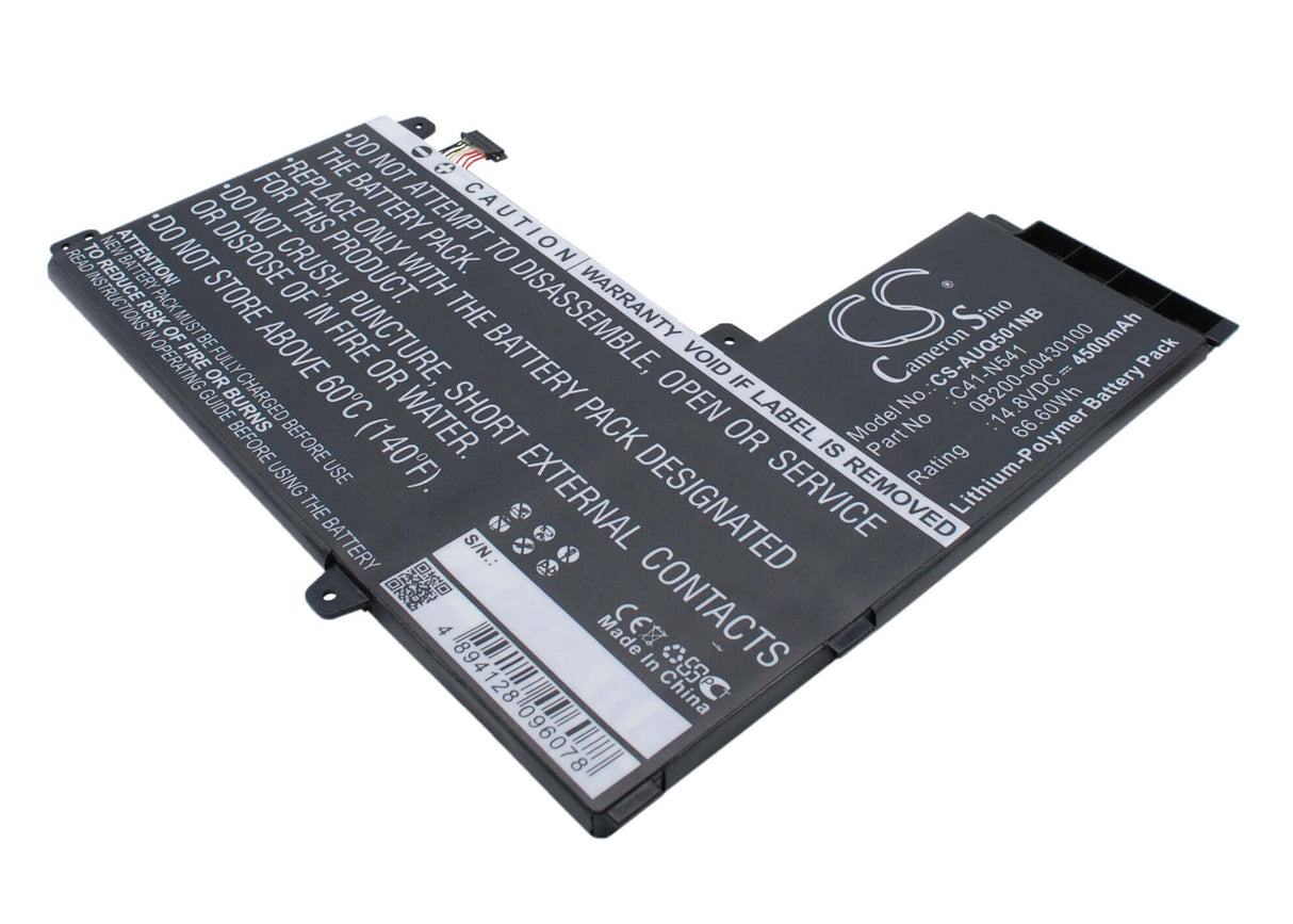 Battery For Asus, Q501l, Q501la, Q501la-bbi5t03 14.8v, 4500mah - 66.60wh Notebook, Laptop Cameron Sino Technology Limited