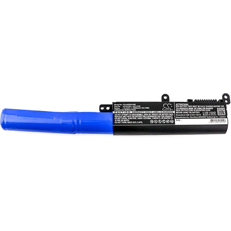 Battery For Asus, R541ua, R541ua-rb51, Vivobook Max X541sa, Vivobook Max X541sa-1a 10.8v, 2200mah - 23.76wh Notebook, Laptop Cameron Sino Technology Limited