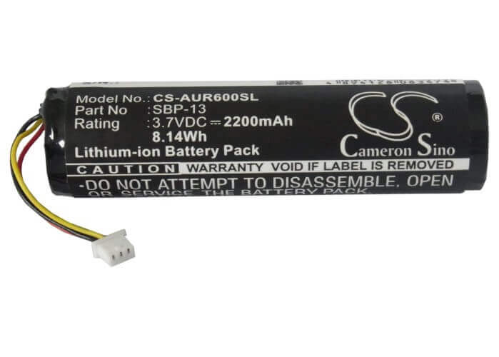3.7V, Li-ion, 2200mAh, batterie GPS compatible Asus, 07g016un1865, R600, 8.14Wh GPS, Navigator Cameron Sino Technology Limited
