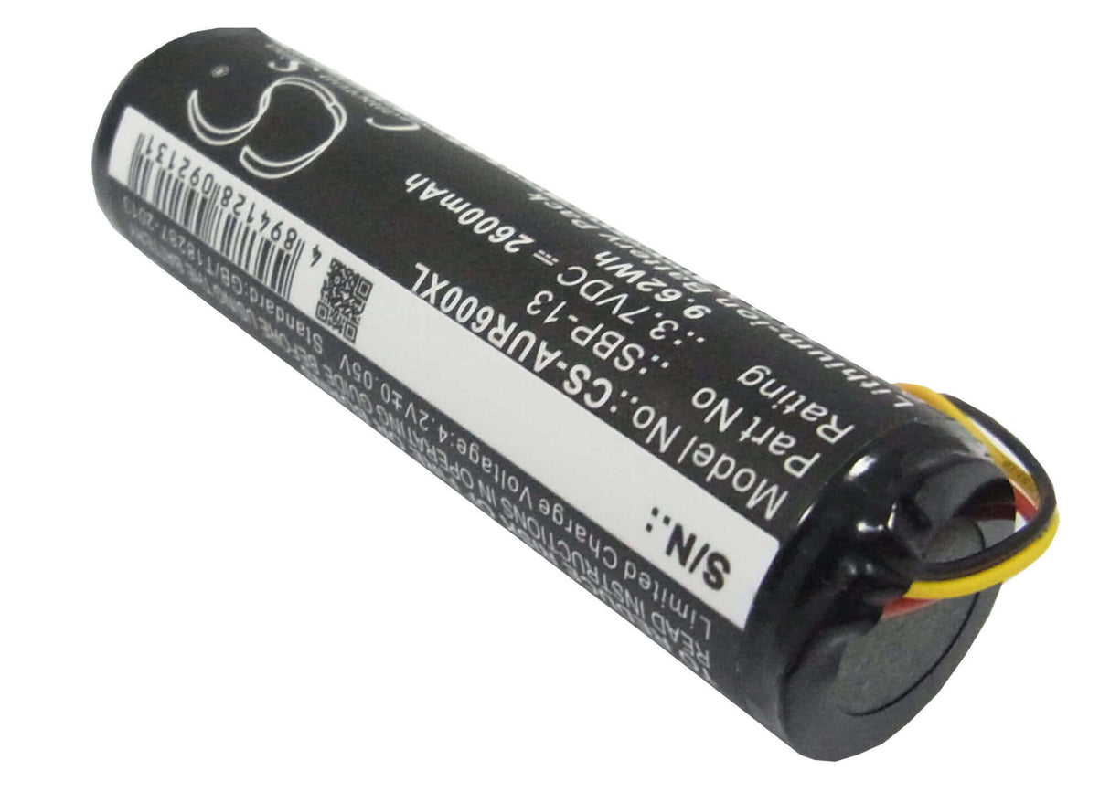 3,7V, Li-ion, 2600mAh, batterie GPS compatible Asus, 07g016un1865, R600, 9,62Wh GPS, Navigator Cameron Sino Technology Limited