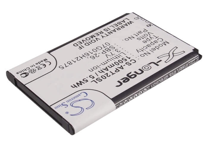 3.7V, Li-ion, 1500mAh, SmartPhone battery fits Asus, 07g016h21875, T20, 5.55Wh Mobile, SmartPhone Cameron Sino Technology Limited (Smartphone)