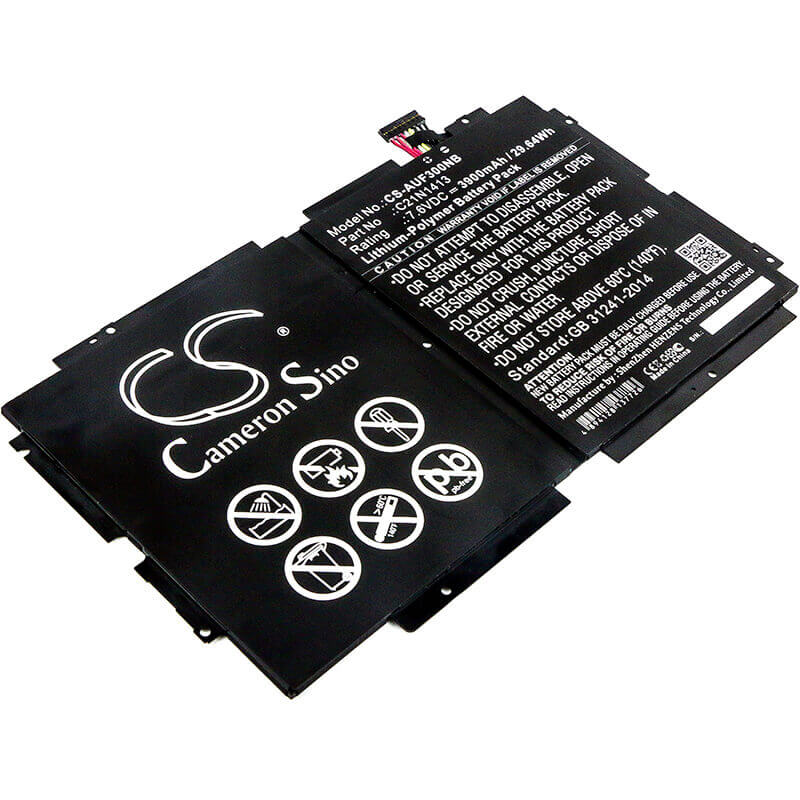 Battery For Asus, T300fa-dh12, T300fa-dh12t-ca, T300fa-fe001h 7.6v, 3900mah - 29.64wh Notebook, Laptop Cameron Sino Technology Limited