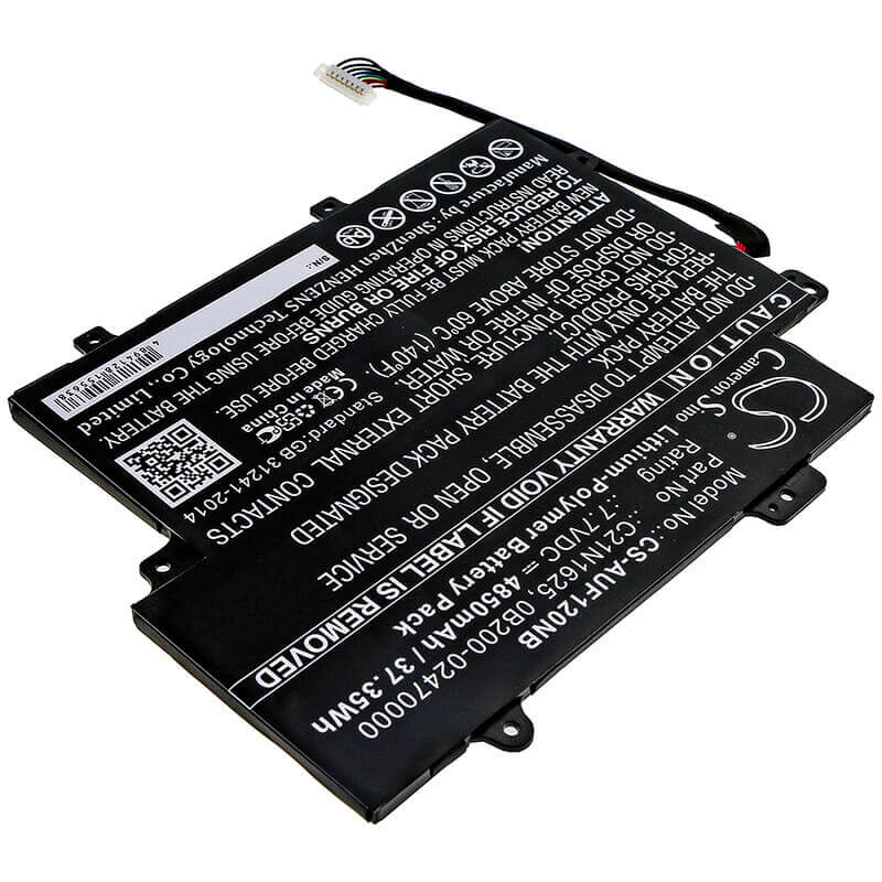 Battery For Asus, Tp203na, Tp203na-1e, Tp203na-1g 7.7v, 4850mah - 37.35wh Notebook, Laptop Cameron Sino Technology Limited