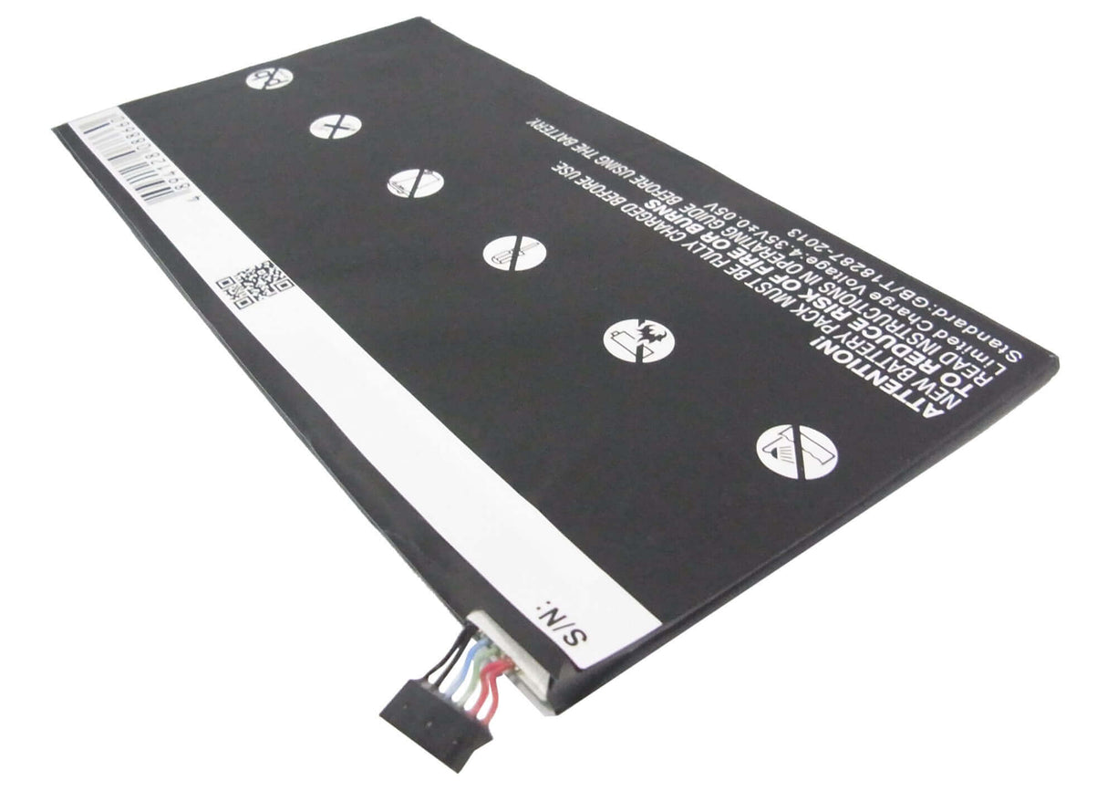 3.8V, Li-Polymer, 8150mAh, Tablet battery fits Asus, 0b200-00720100, T100, T100t, 30.97Wh Tablet Cameron Sino Technology Limited