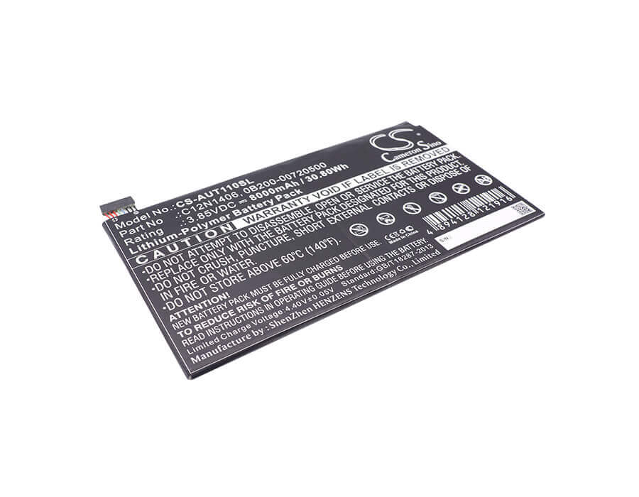 3.85V, Li-Polymer, 8000mAh, Tablet battery fits Asus, 0b200-00720500, Pad Transformer Book T100tal, Transformer Book T100tal, 30.80Wh Tablet Cameron Sino Technology Limited