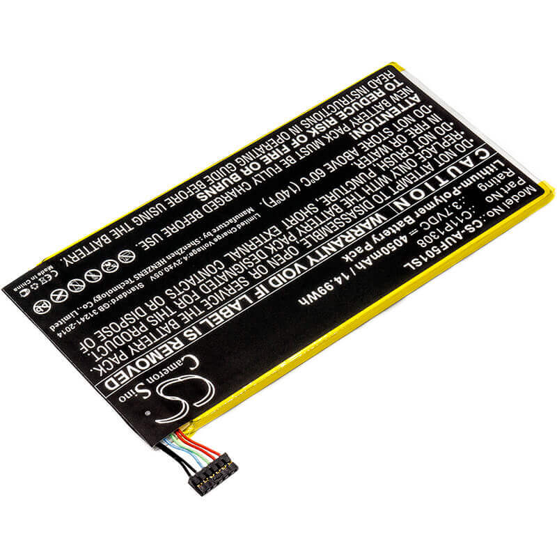 3.7V, Li-Polymer, 4050mAh, Tablet battery fits Asus, 0b200-00620100, Transformer Pad Tf501t, Transformer Pad Tf502t, 14.99Wh Tablet Cameron Sino Technology Limited
