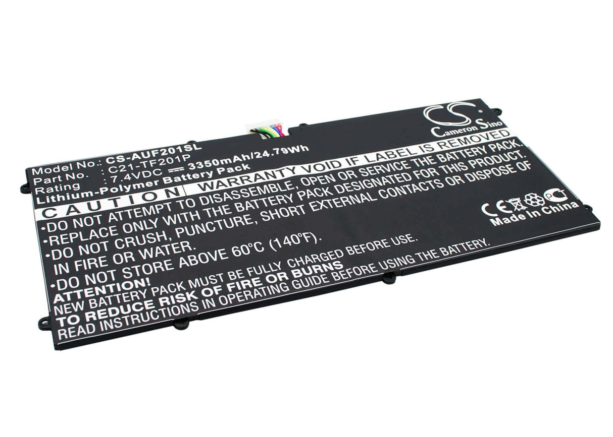 Battery For Asus Transformer Prime Tf201, Tf201-1b002a, Tf201-1b04 7.4v, 3350mah - 24.79wh Tablet Cameron Sino Technology Limited (Suspended)
