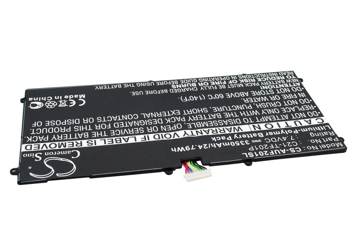 Battery For Asus Transformer Prime Tf201, Tf201-1b002a, Tf201-1b04 7.4v, 3350mah - 24.79wh Tablet Cameron Sino Technology Limited (Suspended)