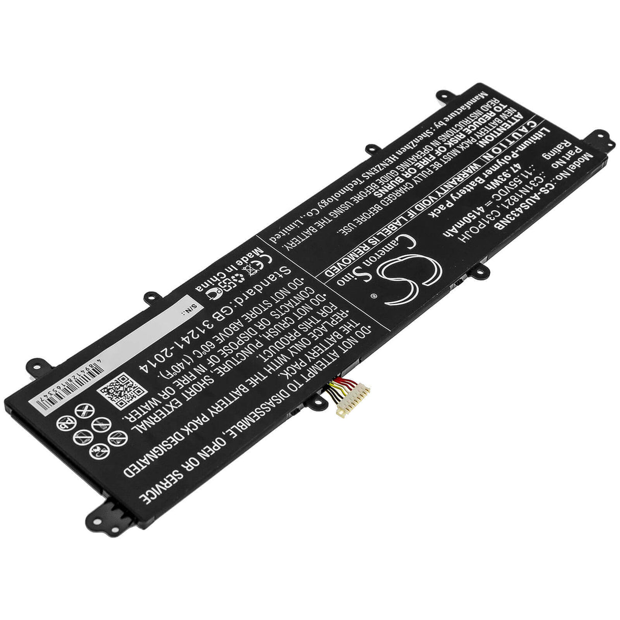 Battery For Asus, Ux3000xn, Ux392fa, Ux392fn-2b 11.55v, 4150mah - 47.93wh Notebook, Laptop Cameron Sino Technology Limited