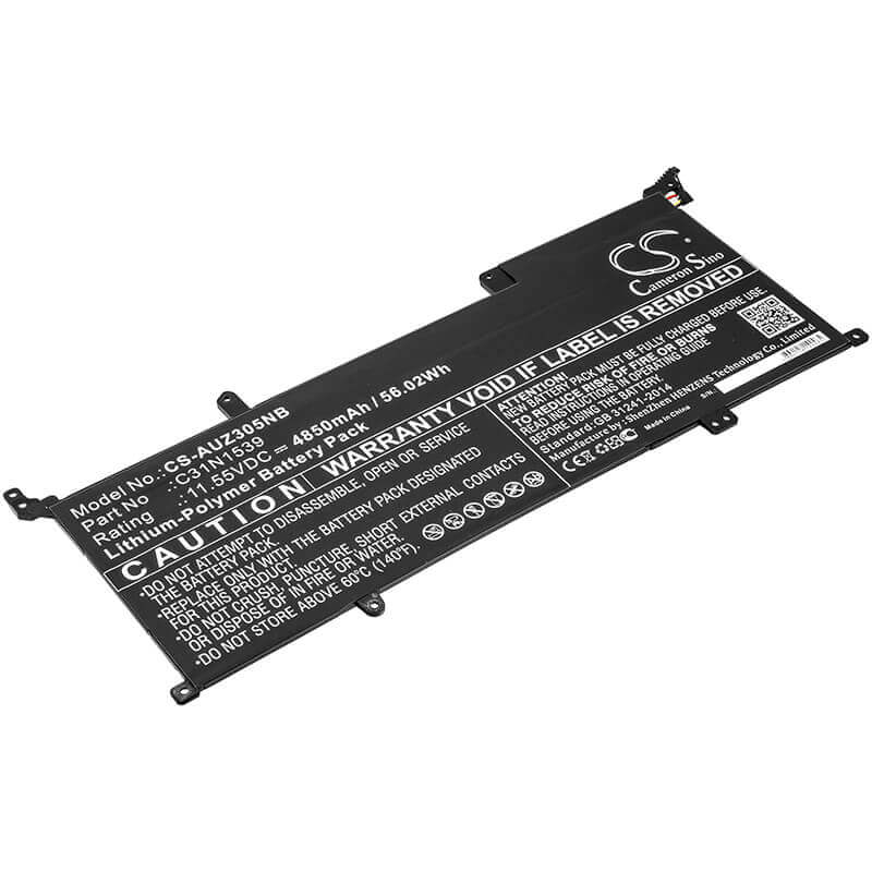 Battery For Asus, Ux305ua, Ux305uab 11.55v, 4850mah - 56.02wh Notebook, Laptop Cameron Sino Technology Limited