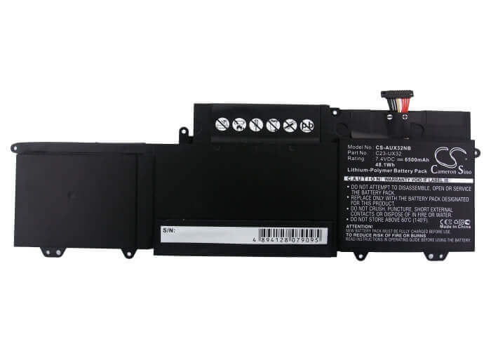 Battery For Asus Ux32, Vivobook U38n, Vivobook U38n-c4004h 7.4v, 6500mah - 48.10wh Notebook, Laptop Cameron Sino Technology Limited
