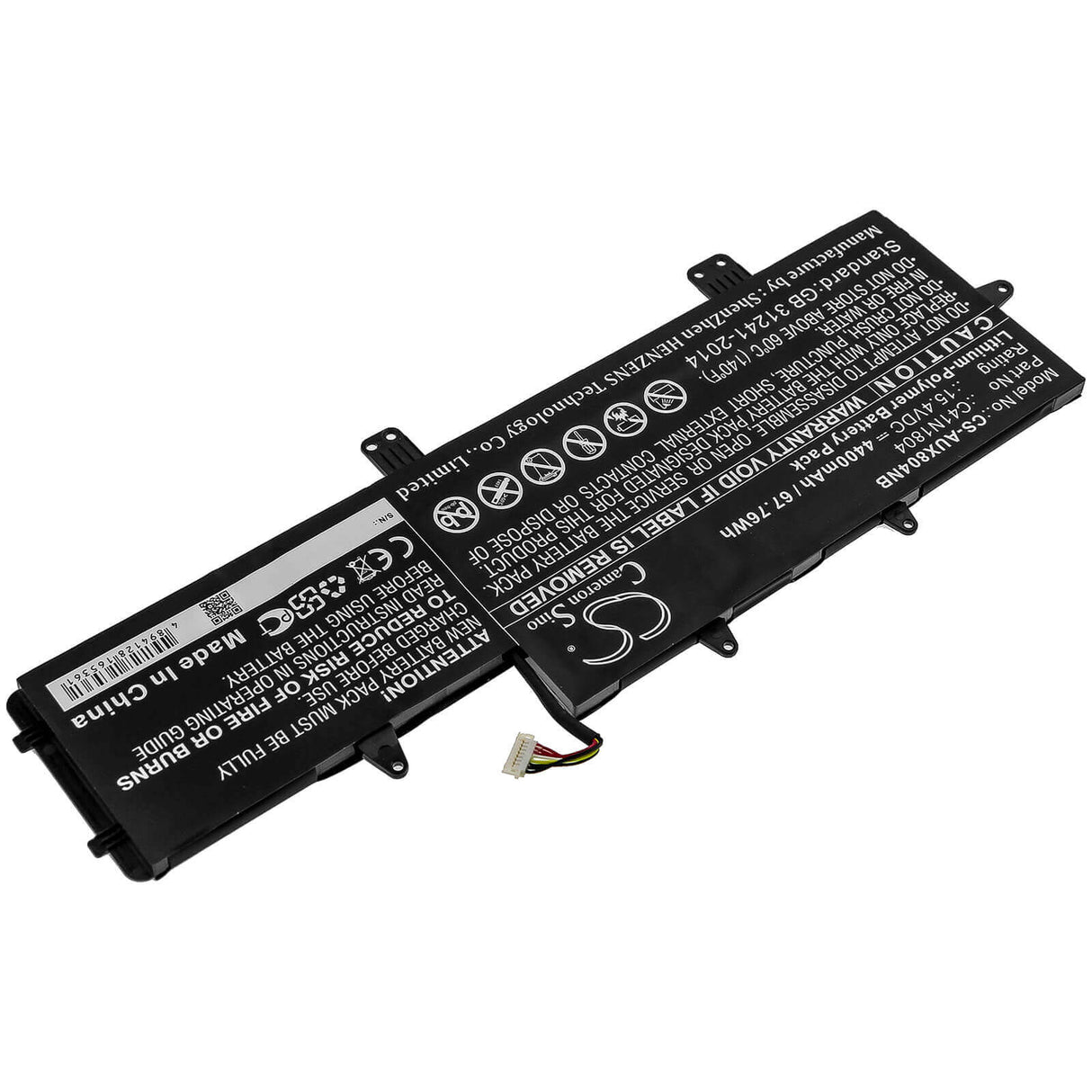 Battery For Asus, Ux450fd-1a, Ux450fd-be014t, Ux450fd-be023t 15.4v, 4400mah - 67.76wh Notebook, Laptop Cameron Sino Technology Limited