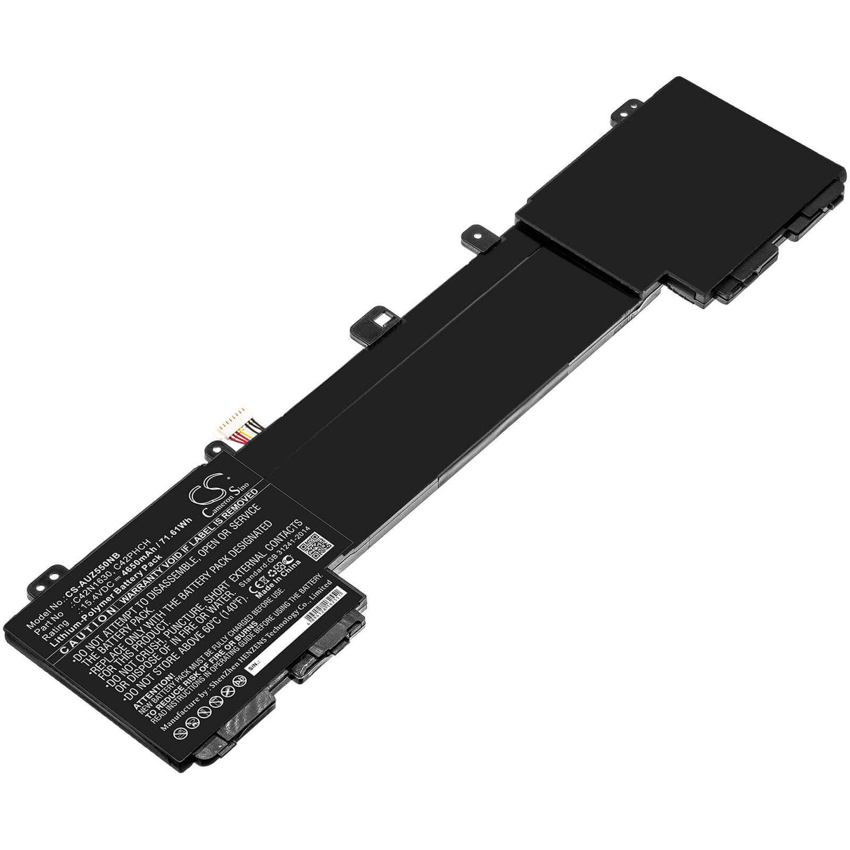 Battery For Asus, Ux550vd, Ux550vd-1a, Ux550vd-1b 15.4v, 4650mah - 71.61wh Notebook, Laptop Cameron Sino Technology Limited