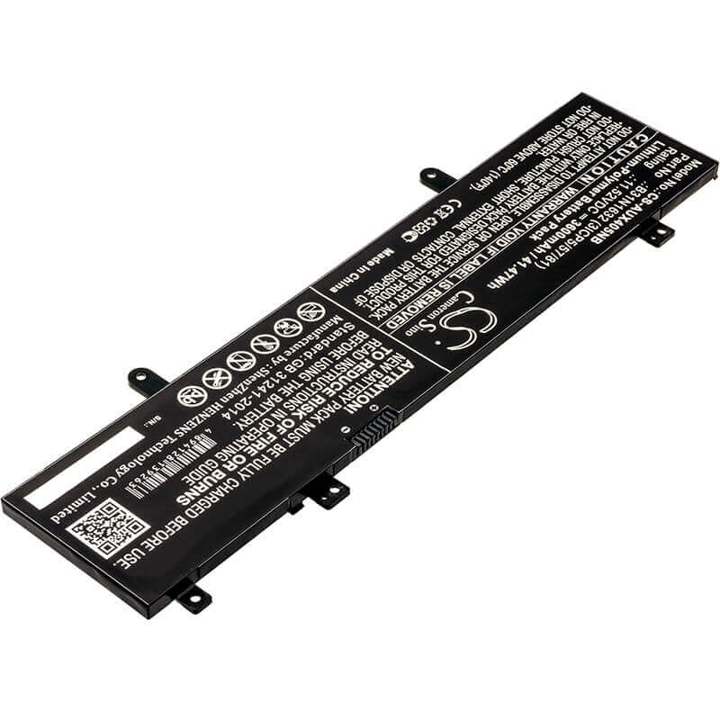Battery For Asus, Vivobook 14, X405, X405ua 11.52v, 3600mah - 41.47wh Notebook, Laptop Cameron Sino Technology Limited