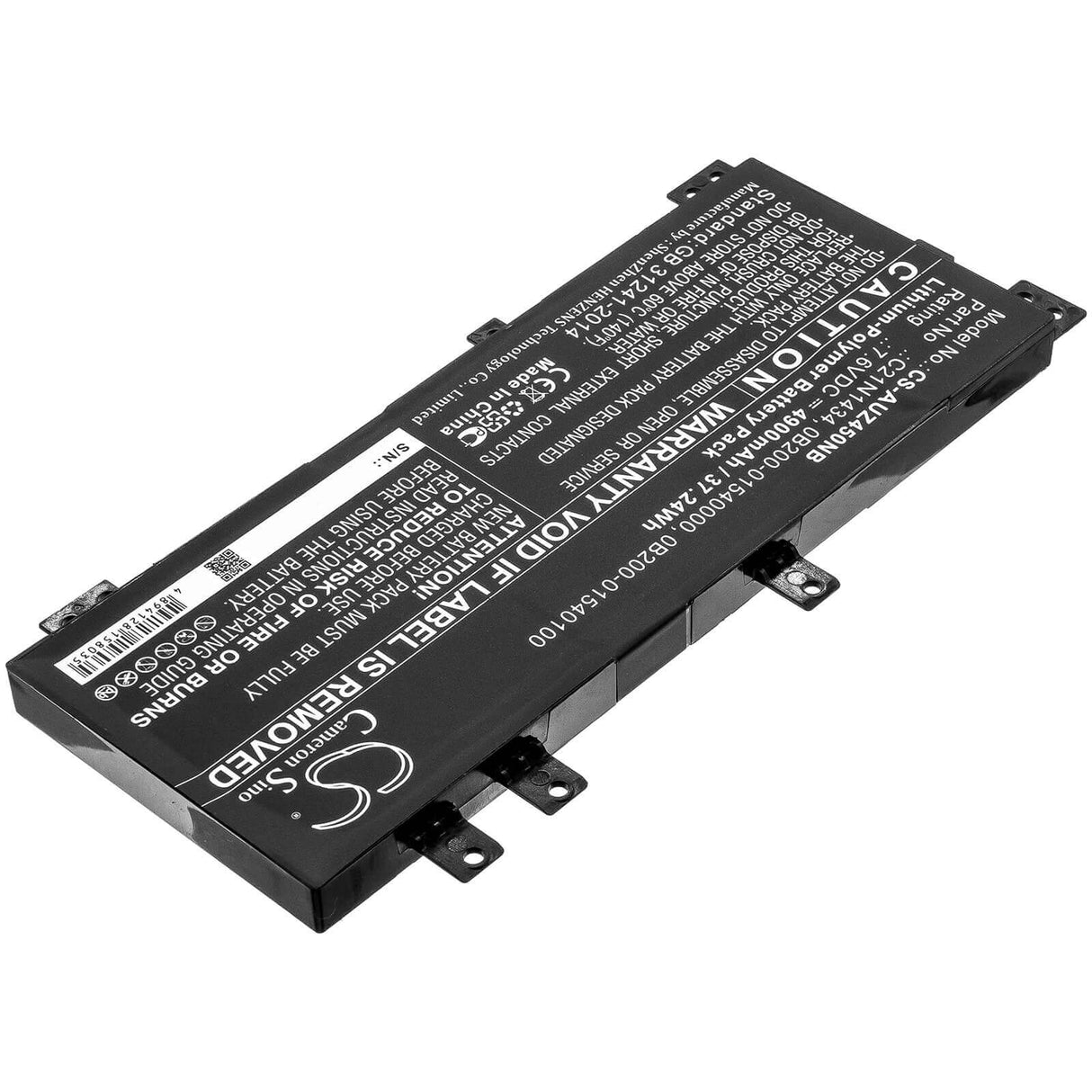 Battery For Asus, Z450, Z450la, Z450la-1b 7.6v, 4900mah - 37.24wh Notebook, Laptop Cameron Sino Technology Limited