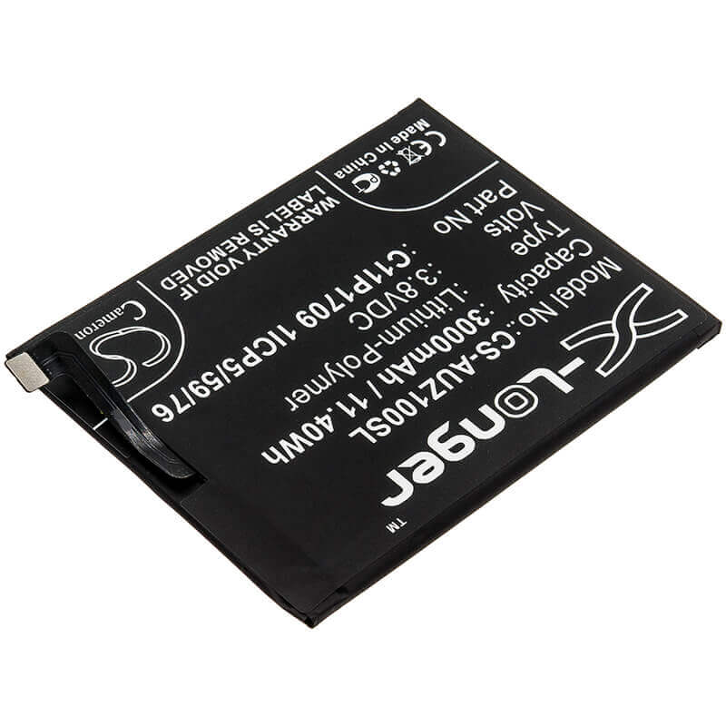 3,8V, Li-Polymer, 3000mAh, batterie de smartphone compatible Asus, C11p1709 1icp5/59/76, X00rd, Za550kl, 11,4Wh Mobile, Smartphone Cameron Sino Technology Limited (Smartphone)