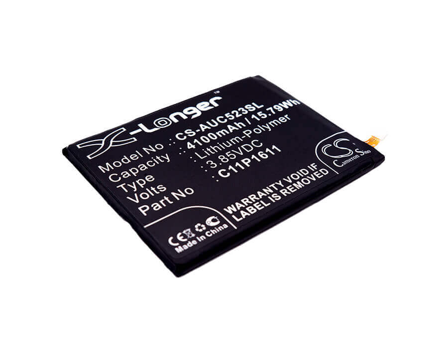 3.85V, Li-Polymer, 4100mAh, SmartPhone battery fits Asus, 0b200-02300000, Zc520tl, Zenfone 3 Max 5.2, 15.79Wh Mobile, SmartPhone Cameron Sino Technology Limited (Smartphone)