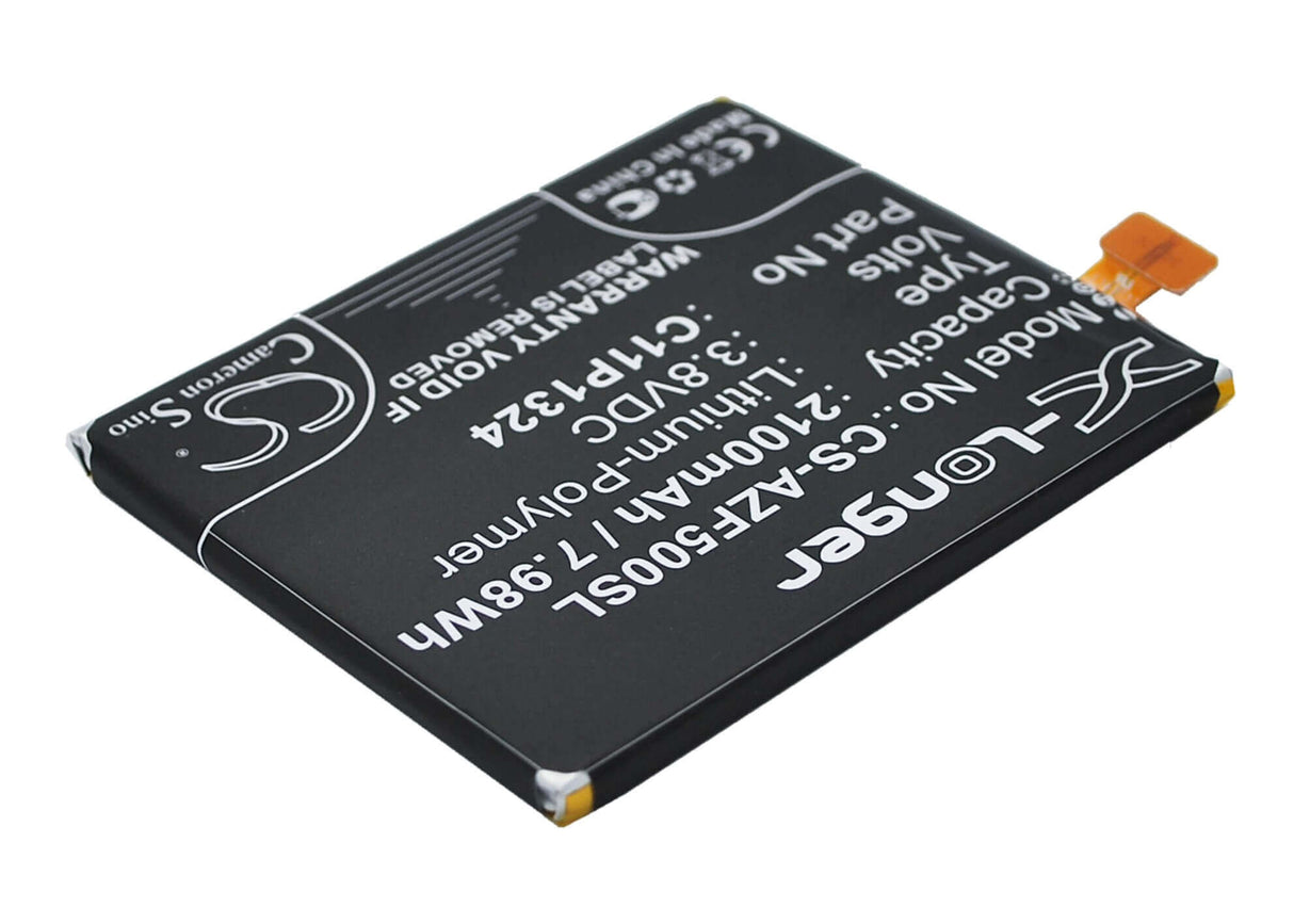 3,8V, Li-Polymer, 2100mAh, batterie de smartphone compatible Asus, 0b200-00850000, A500cg, A500kl, 7,98Wh Mobile, Smartphone Cameron Sino Technology Limited (Smartphone)