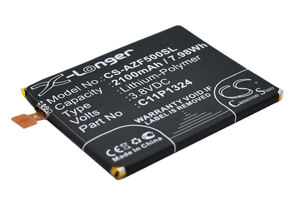 3,8V, Li-Polymer, 2100mAh, batterie de smartphone compatible Asus, 0b200-00850000, A500cg, A500kl, 7,98Wh Mobile, Smartphone Cameron Sino Technology Limited (Smartphone)